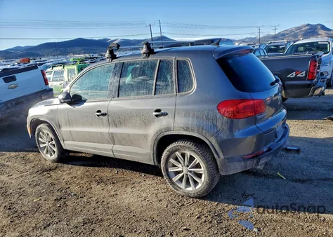 2014 Volkswagen Tiguan S из США, поврежденный, VIN WVGBV3AX5EW597895